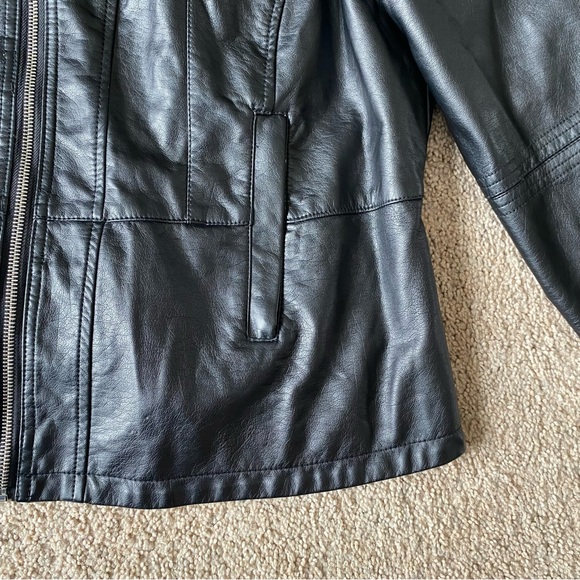 Jou Jou Faux Leather Jacket - Picture 4 of 16